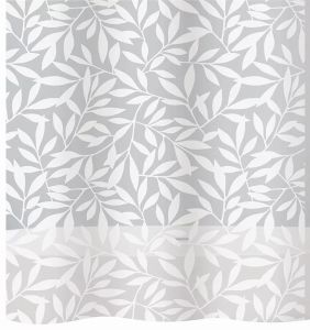 Dušikardin Diaqua Peva Leaf hall/valge 180 x 200 cm