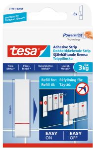 Kahepoolne teip Tesa 3 kg 9 tk