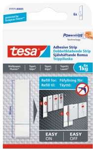 Kahepoolne teip Tesa 1 kg 6 tk