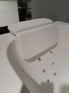 Pehme vannipadi Balteco 37 x 27 x 5 cm valge