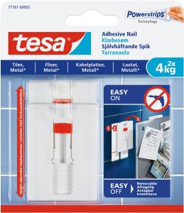 Reguleeritav nagi Tesa 4 kg 2 tk