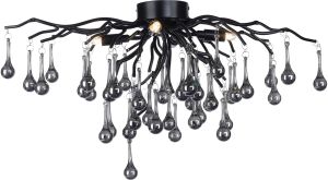 Laevalgusti Paul Neuhausi Icicle Ø 60 cm must