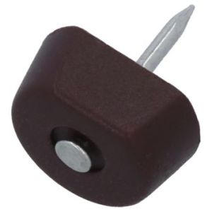 Riiulikandur pruun plastik