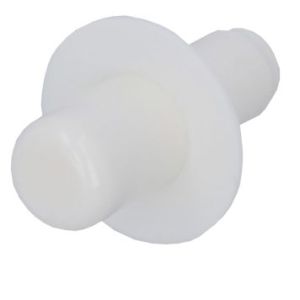 Riiulikandur 5 x 6 mm valge