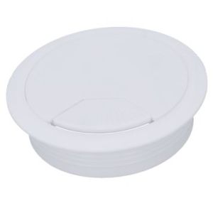 Kaabliläbiviik 80 mm valge