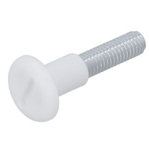 Ühenduskruvi Suki M6 x 34 mm valge