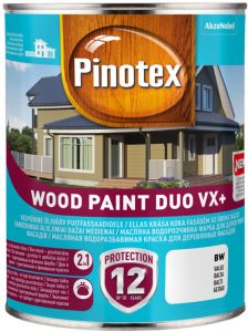 Pinotex Wood Paint Duo VX+ BW 1 l, valge