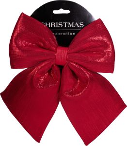 Jõulukaunistus lips 23 cm, punane