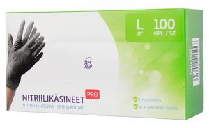 Nitriilkindad L 100 tk/pk