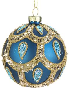 Kuuseehe pall 8 cm, türkiissinine