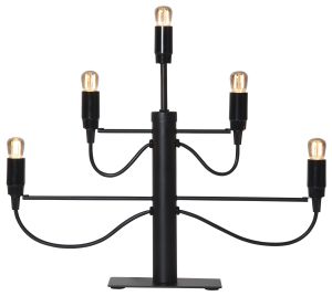 Küünlajalg Eglo Milano 5-osaline must