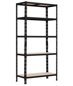 Metallriiul must 180 x 90 x 40 cm