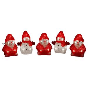 Akrüülist jõulufiguurid Konstsmide 5-osaline IP44