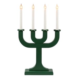 Küünlajalg Konstsmide 4-osaline kollane Roheline