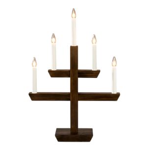 Küünlajalg Konstsmide 5-osaline pruun