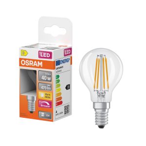 LED-lamp Osram Star Classic P40 DIM E14 3,4 W 470 lm 2700 K kirgas 1 tk/pk