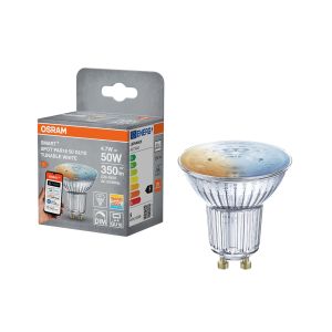LED-lamp  Osram Smart+ WiFi DIM GU10 4,7 W 350 lm TW 2700–6500 K 1 tk/pk
