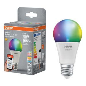 LED-lamp Osram SMART+ MATTER CL RGBW 60 240D E27 9,5W 2700K
