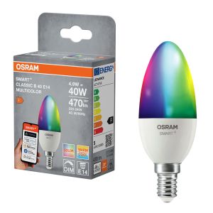 LED-lamp Osram SMART+ MATTER RGBW 39 20 E14 4,9W 2700K