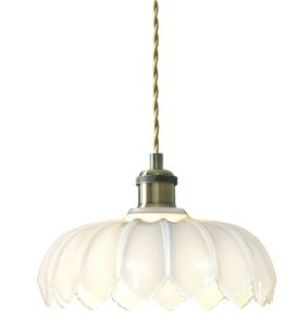 Aknavalgusti Aneta Sofia antiik/valge Ø 25 x 17 cm