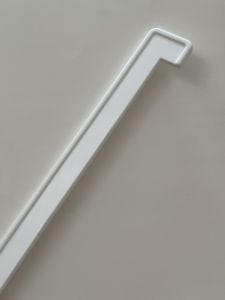 Aknalaua otsaliist PVC valge