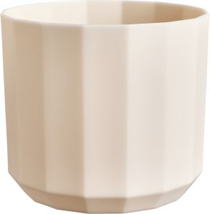 Ümbrispott Elho Facet 19 cm, beež