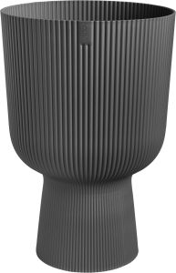 Ümbrispott Elho Vibes Fold Coupe 14 cm, antratsiit