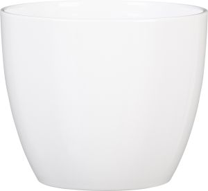 Ümbrispott Soendgen Basel 33 cm, valge