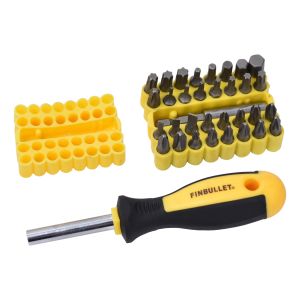 Kruvikeeraja otsikute komplekt Finbullet 34-osaline