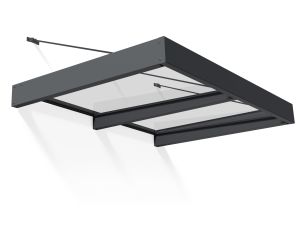 Varikatus Canopia Sophia XL läbipaistev/tumehall