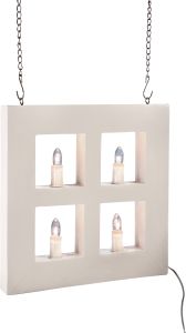 LED-aknakaunistus Airam 25 x 25 cm