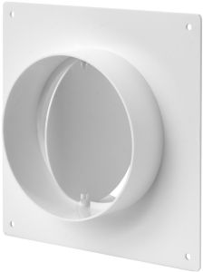 Toruühendus Europlast ⌀ 100 mm ventiili ja seinakinnitusega