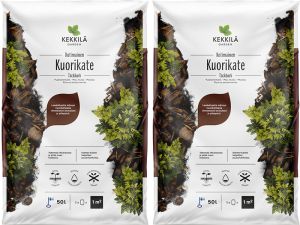 2 kotti Kekkilä Puukooremultši 50 l