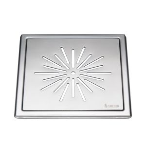 Trapikaas Smedbo Outline FK500 200 x 200 mm läikiv roostevaba teras