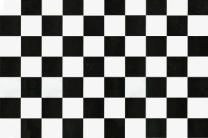 Kleepkile Ruut must- valge 45 x 200 cm