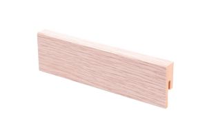 Põrandaliist MDF valge tamm 12 x 42 x 2750 mm