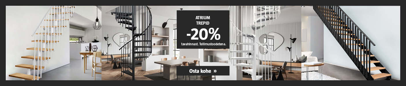 Atrium trepid -20%. Tellimustoodetena.