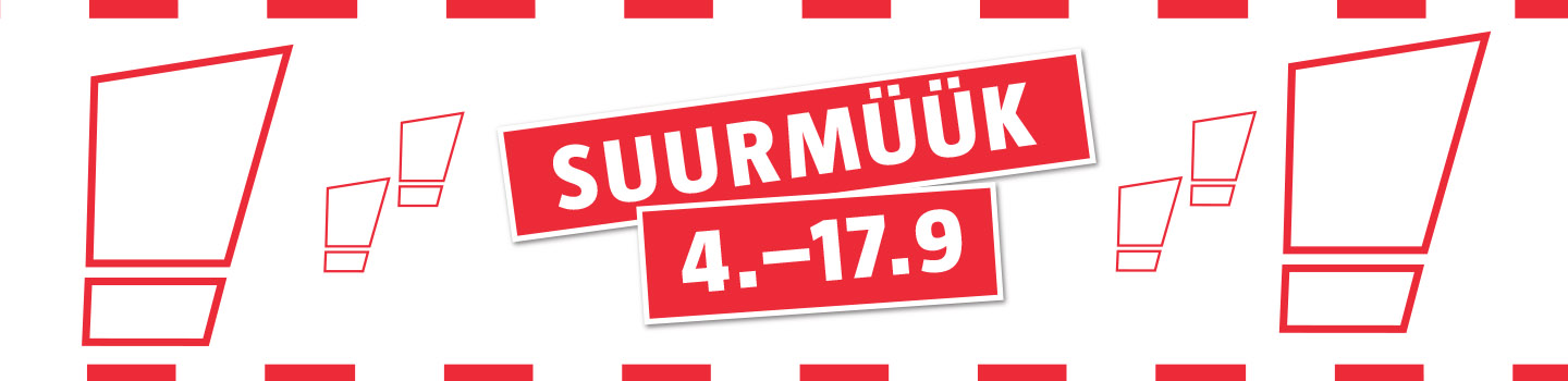 Palju kaupa supersoodsalt, mitme tk pakkumised ja tooteesitlused! BAUHAUSI SUURMÜÜK!