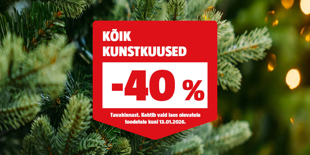 K&otilde;ik kunstkuused -20% tavahinnast.