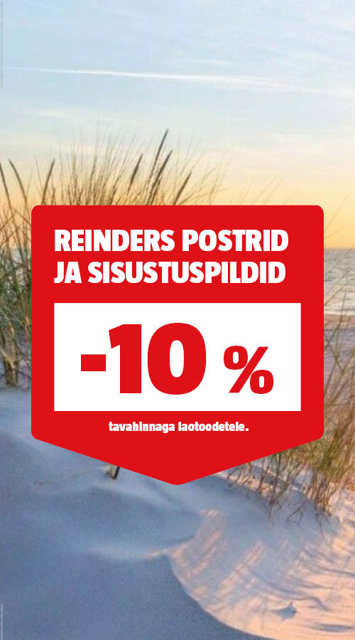 Reinders postrid ja sisustuspildid -10% tavahinnast.
