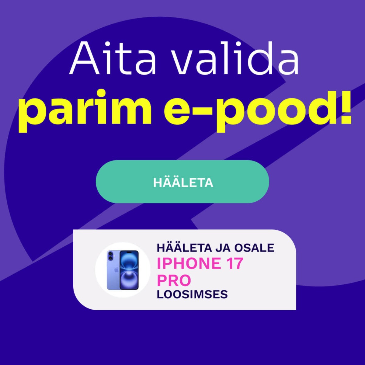 Aita valida parim e-pood!