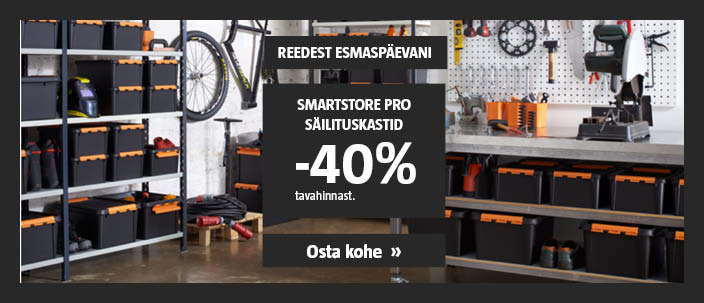 Vaid R-E! Kõik SmartStore Pro säilituskastid -40% tavahinnast.