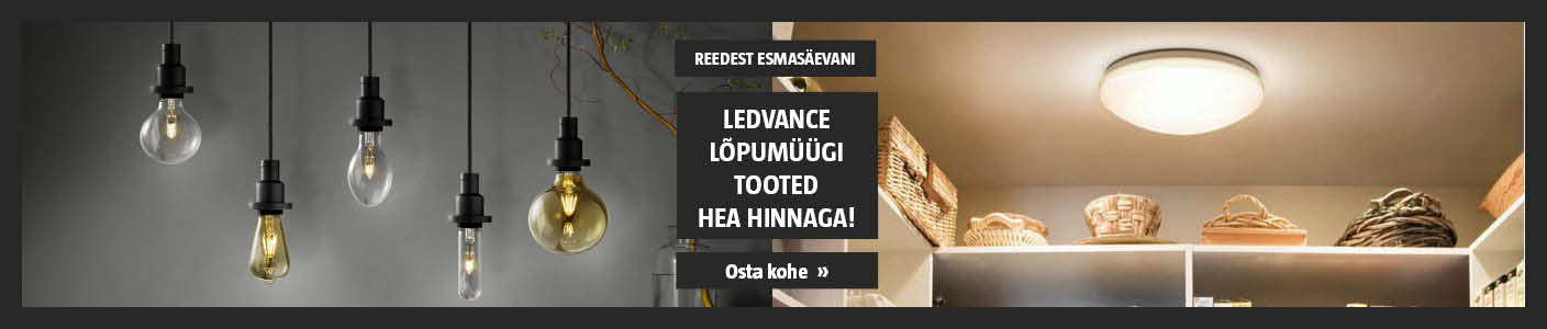 Vaid R-E! Ledvance lõpumüügi tooted hea hinnaga.