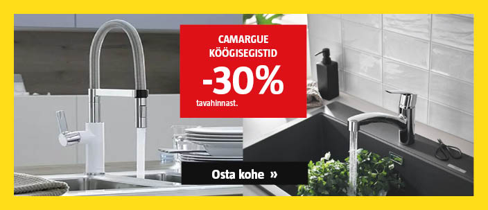 Camargue köögisegistid -30% tavahinnast.