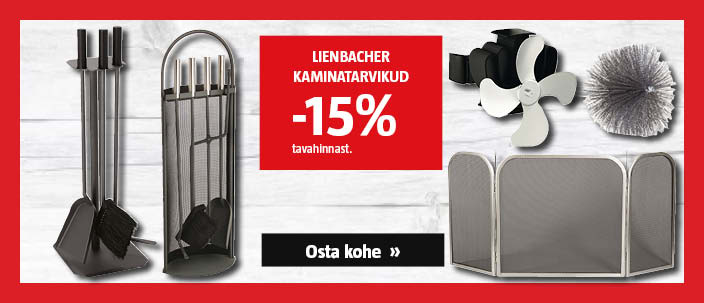 Lienbacher kaminatarvikud -15% tavahinnast.