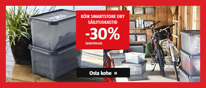 Kõik SmartStore Dry säilituskastid -30% tavahinnast.