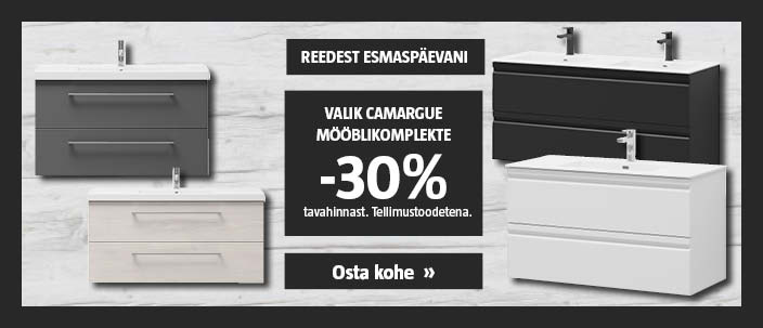 Vaid R-E! Valik Camargue mööblikomplekte -30% tavahinnast.