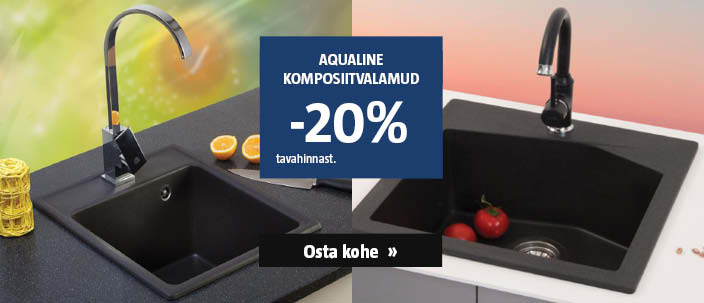 Aqualine komposiitvalamud -20% tavahinnast.