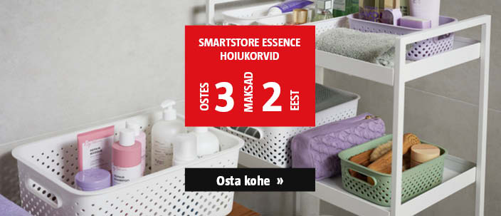 SmartStore Essence hoiukorvid ostes 3, maksad 2 eest.