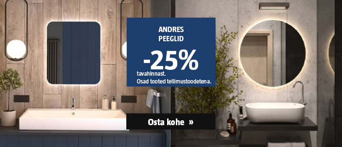 Andres peeglid -25% tavahinnast.